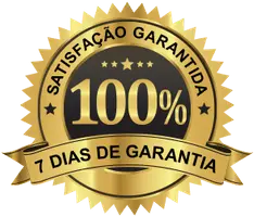 Selo de satisfação garantida: 7 dias de garantia